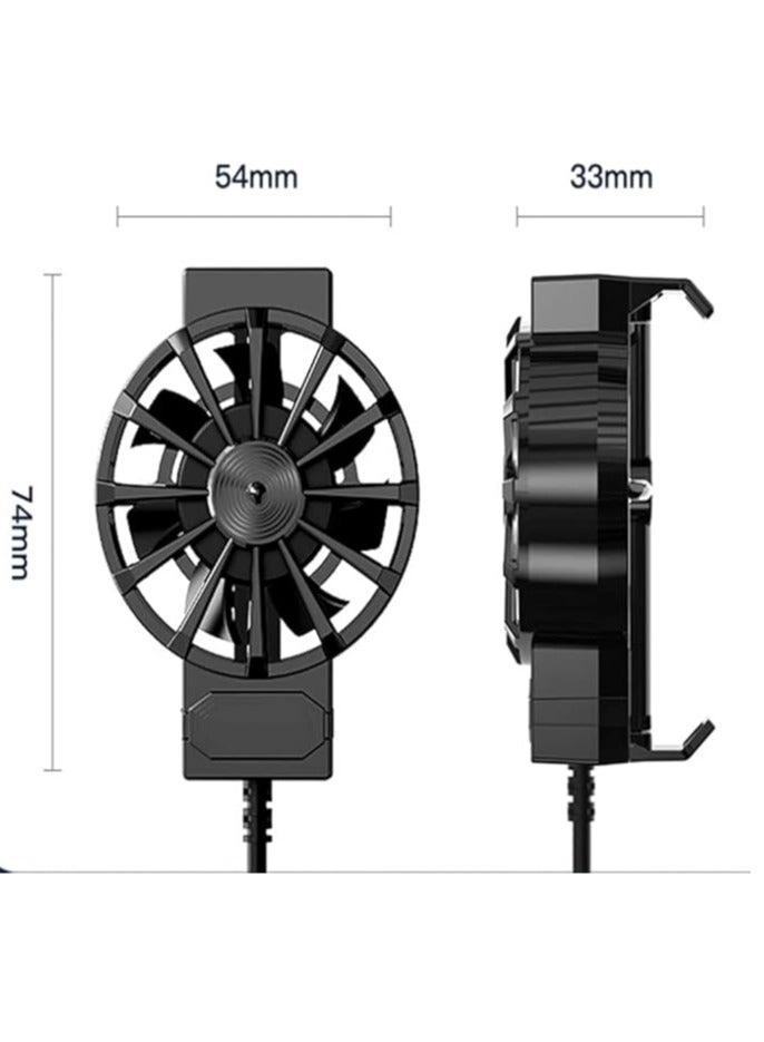 Mobile Phone Air Cooling Radiator - Mini USB Power 4-7 Inches