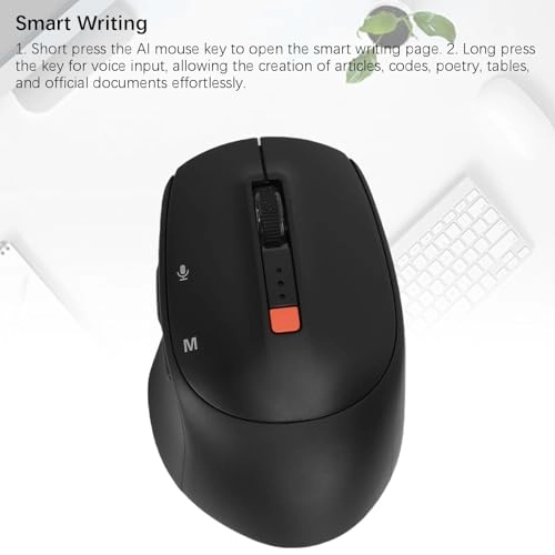 AI Wireless Mouse - 2.4G Bluetooth 5.0