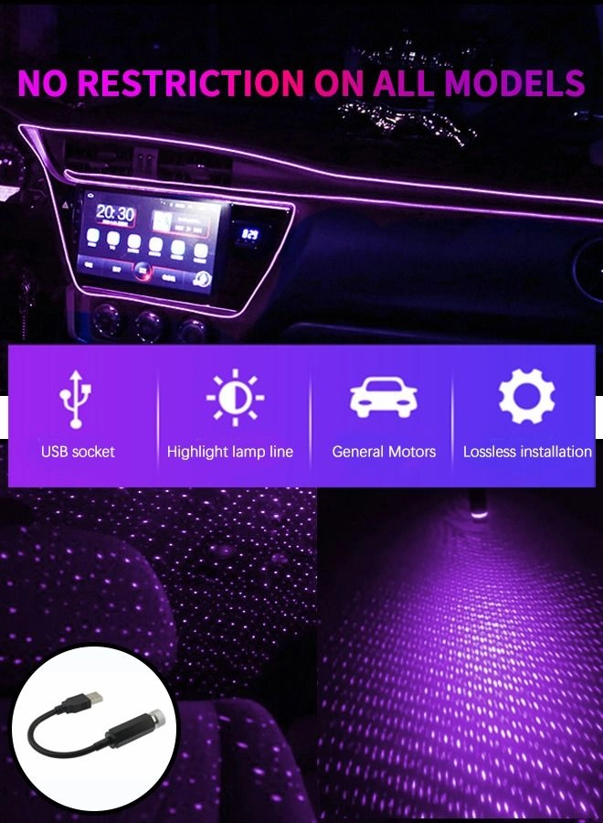 EL Wire - 5m + USB Star Projector