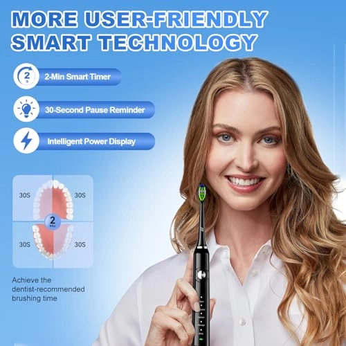 P200 - 6 Brush Heads Travel Case 60 Days