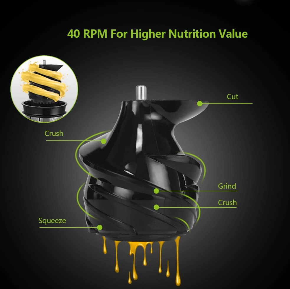 Slow Juicer - 200 watts 400 Milliliters