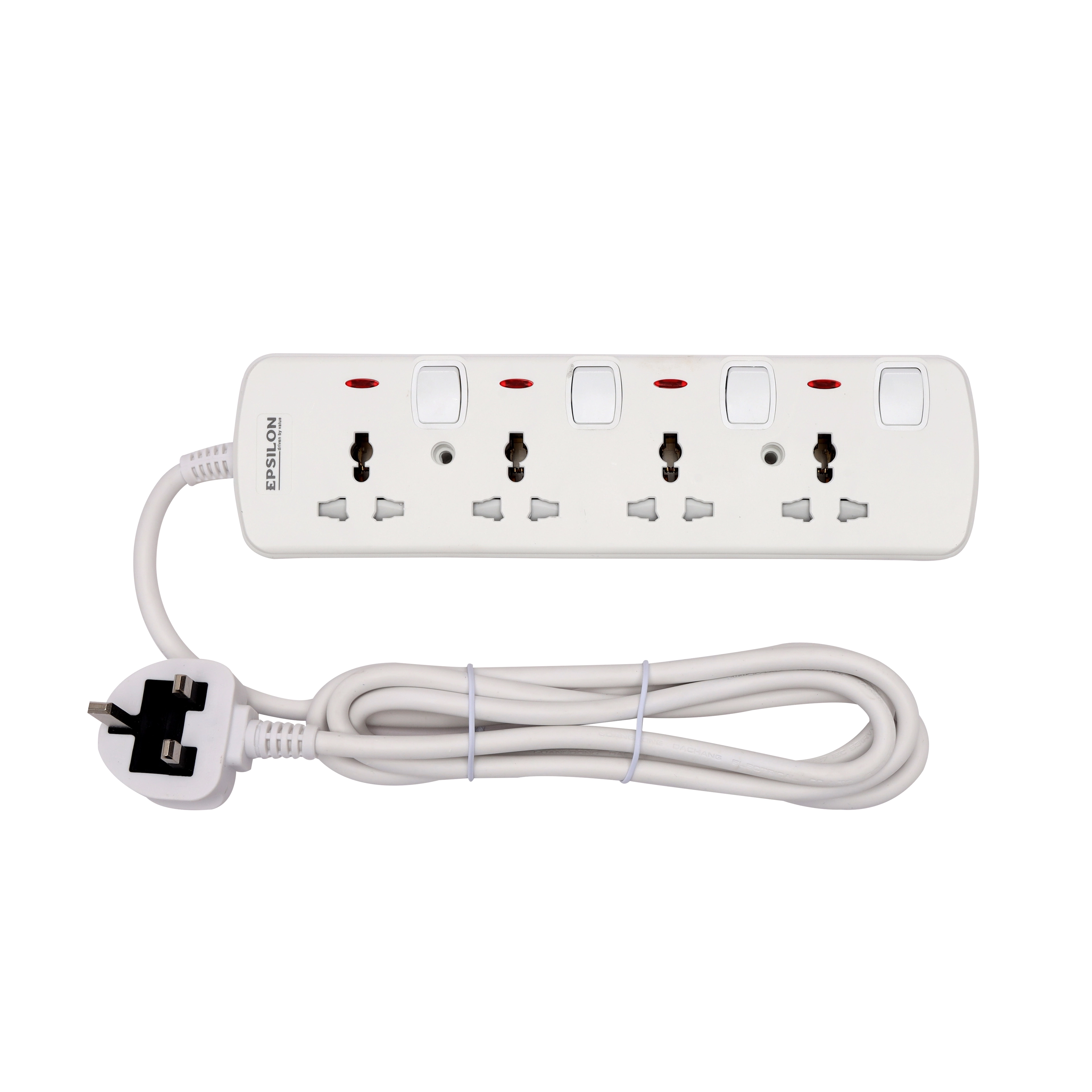 Epsilon 4-way universal socket - 3250 W