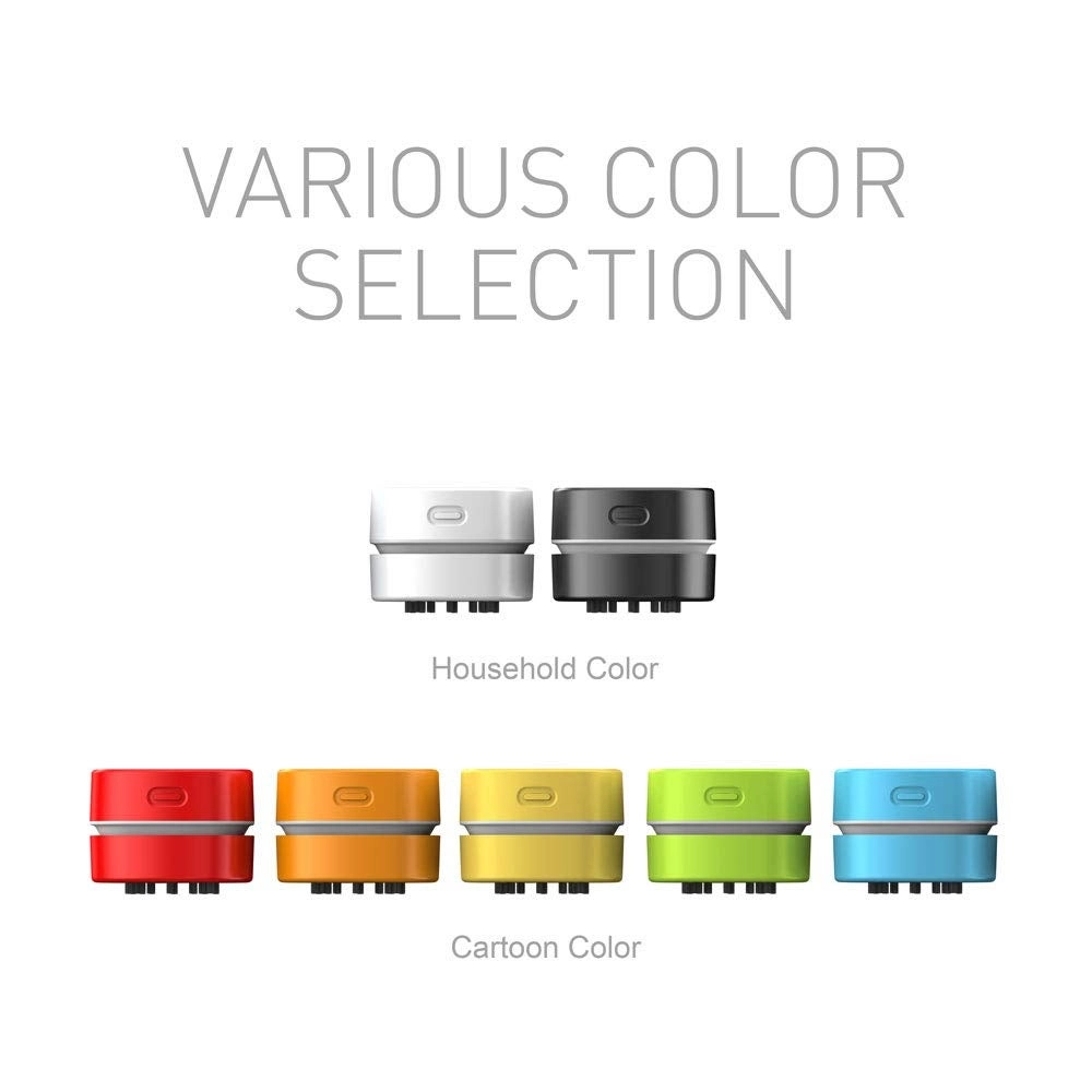 Desktop Vacuum Cleaner - Cordless 360º Rotatable 400 mins