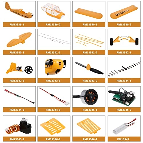 A160.0011 - Propeller Set Yellow for A160 RC Airplane