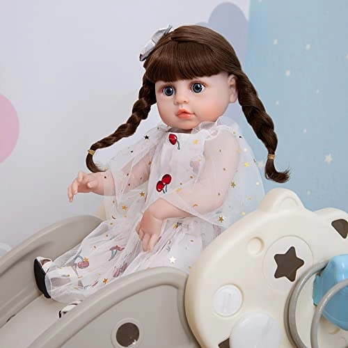 Reborn Baby Doll - 19 Inch Vinyl Girl