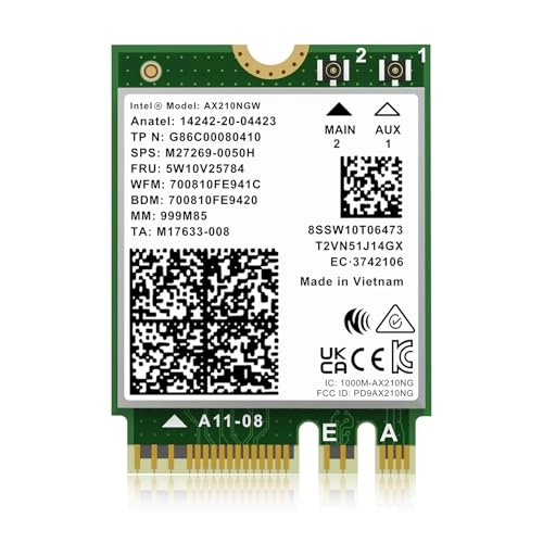 AX210 - WiFi 6E Wireless