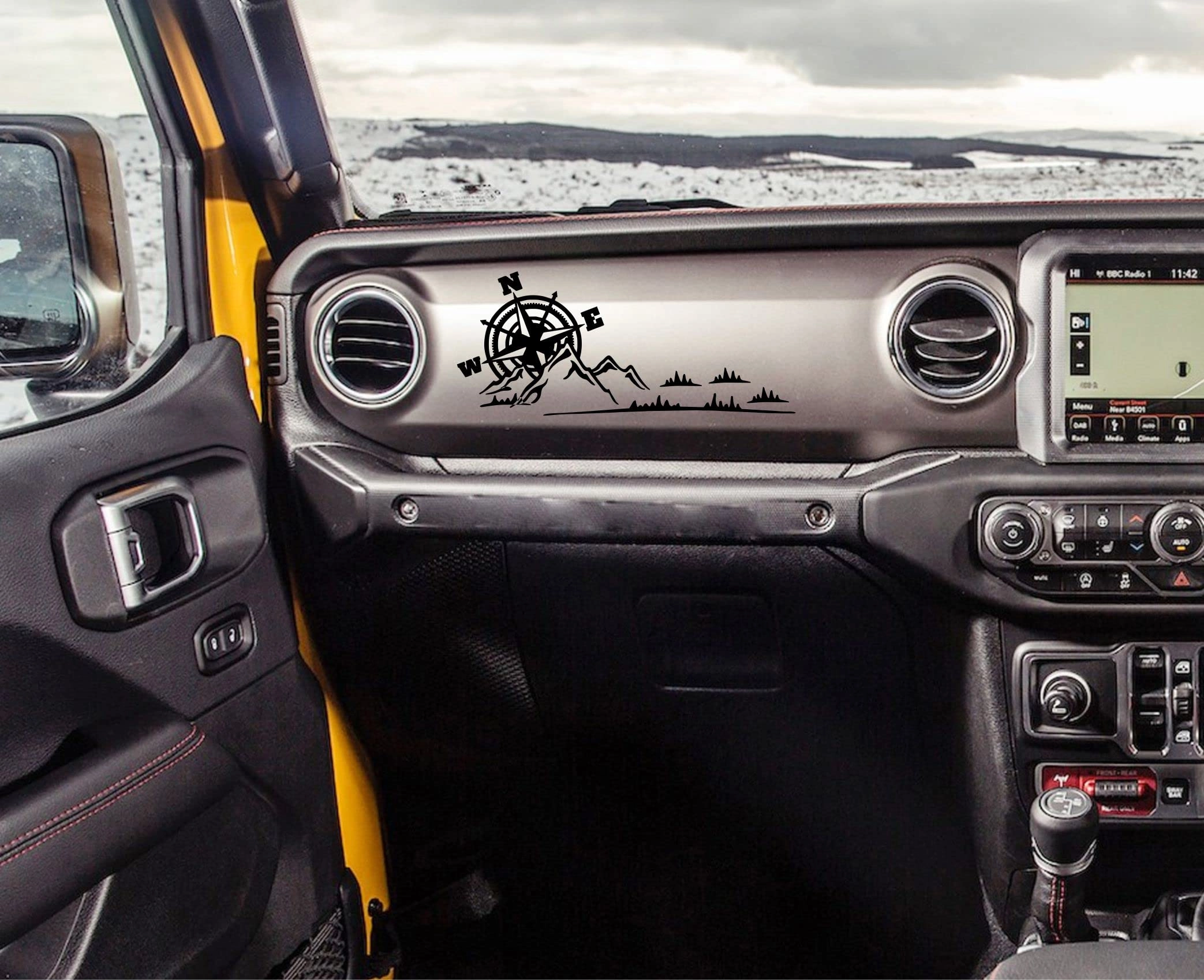 Car Dashboard Stickers