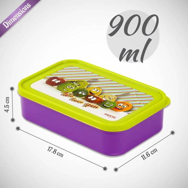 School Time Lunch Box - 900ml