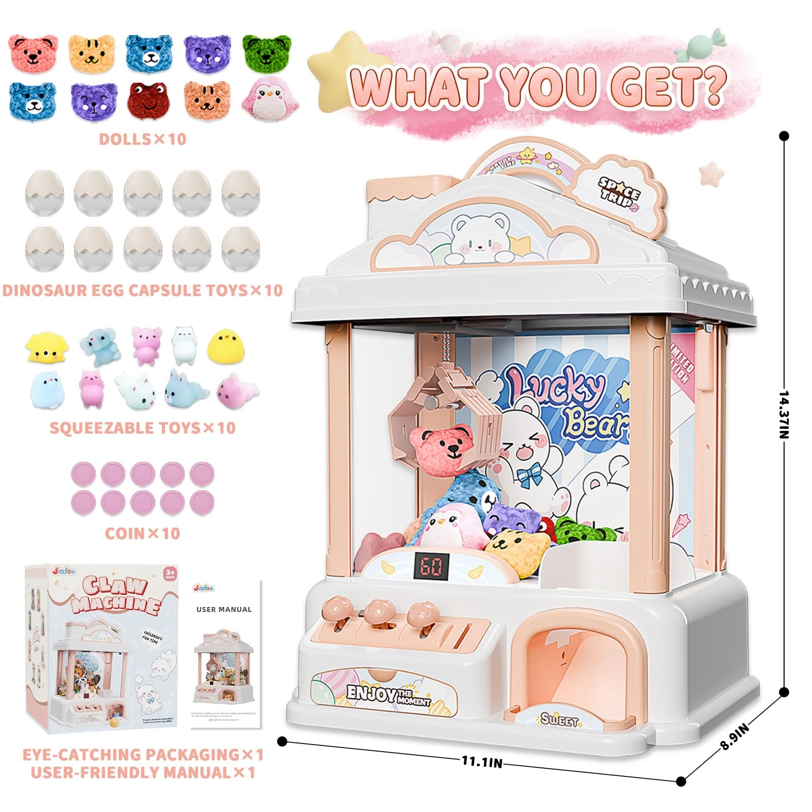 Igloo Bear Claw Machine - 6-8 years