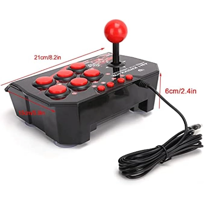ARCADE JOYSTICK - BLACK NEOGEO MINI/PC/PS CLASSIC/NINTENDO SWITCH/PS3/ANDROID/RASPBERRY PI