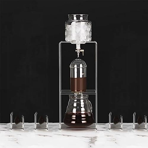 Ice Drip Coffee Maker - Adjustable Rate Dripper Stainless Steel Filter