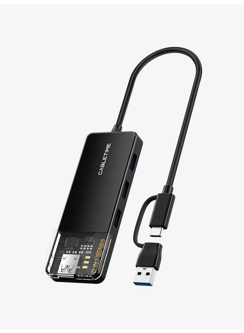 Cabletime HUB - USB C+USB A