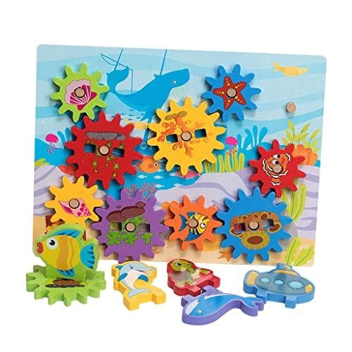 Gear Building Block Toy Set - 16 pcs
