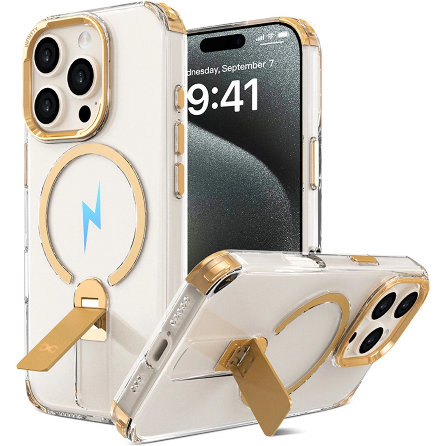 Aurum Transparent Case for iPhone 16 Pro Max