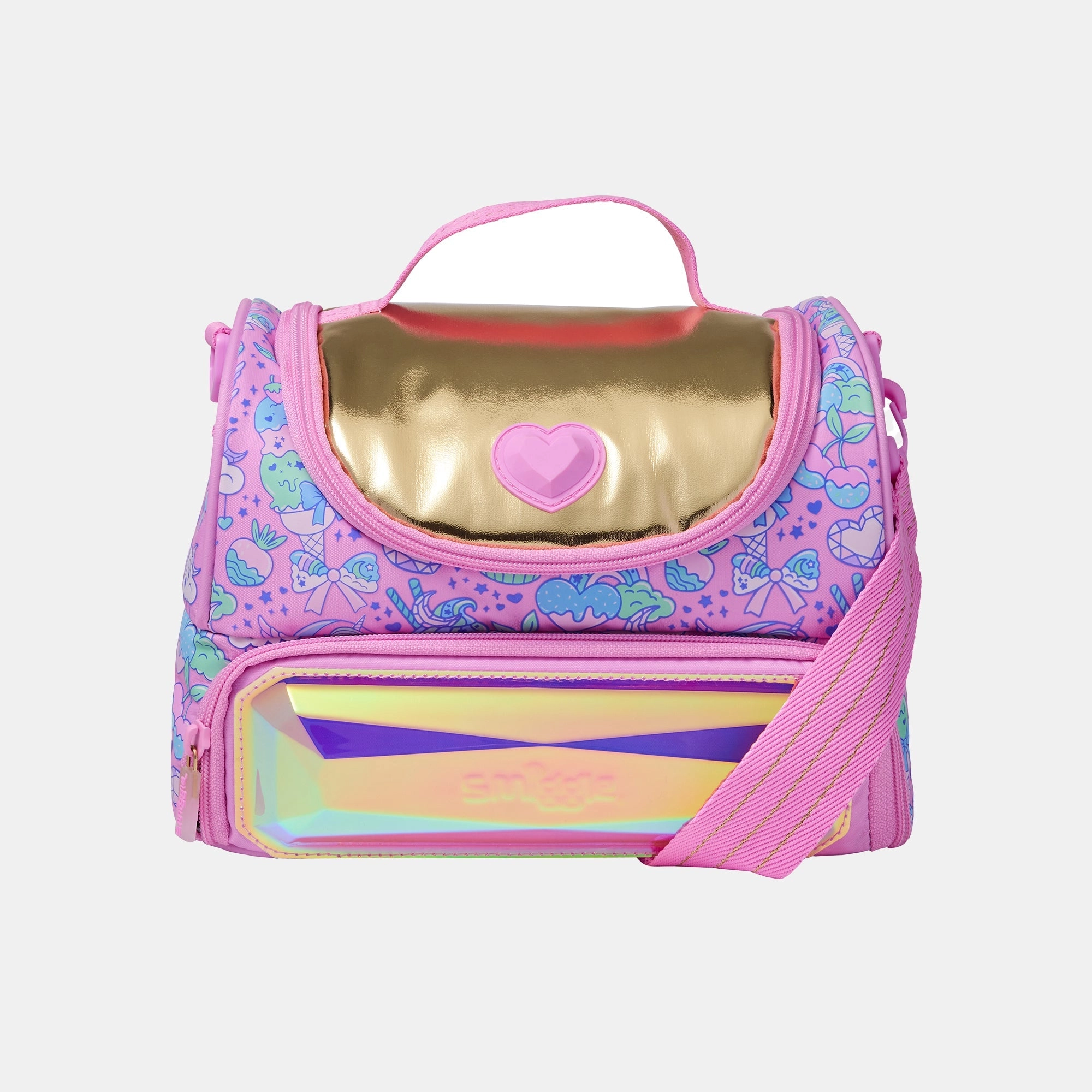 Smiggle Radiant Double Compartment Lunchbox - 5.4 L