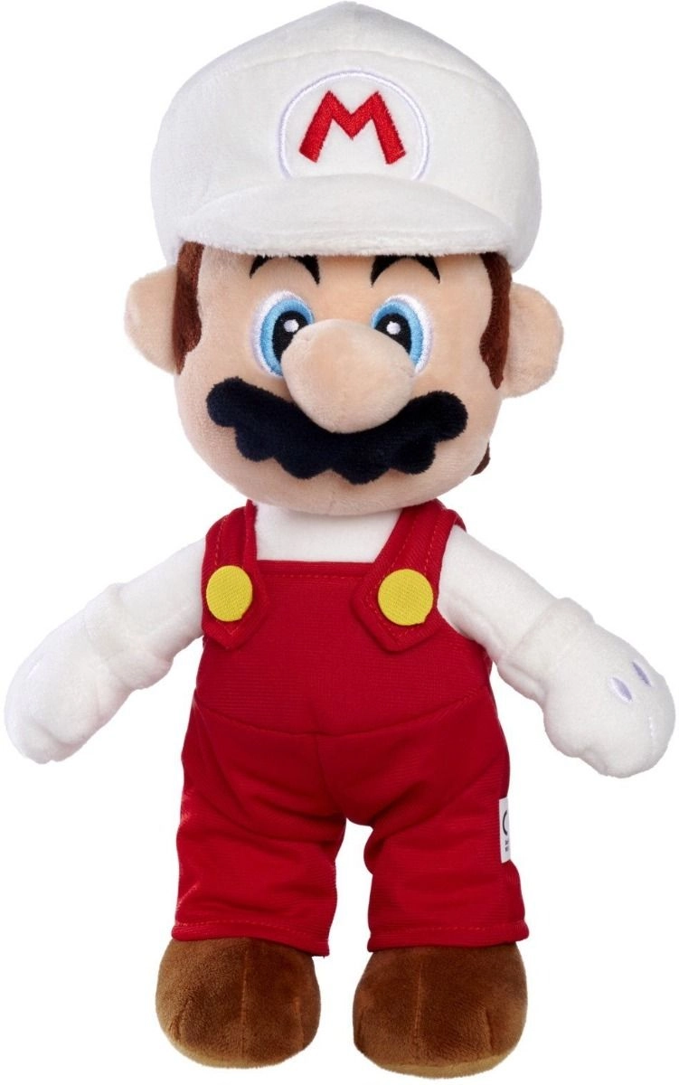 Simba Toys Super Mario Fire Mario Plush - 30 cm