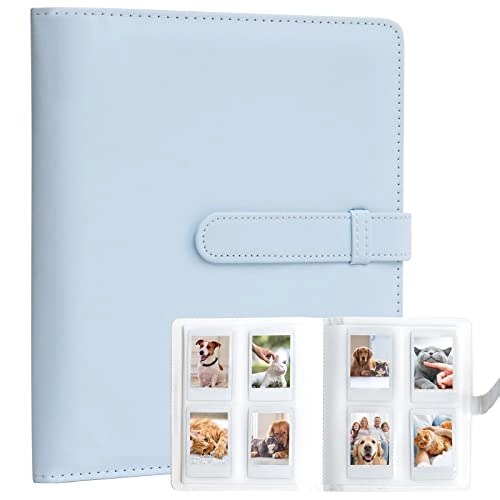 Mini Photo Album - Compatible with Fujifilm Instax Mini 11 12 9 8+ 8 90 70 26 25 7s / Mini LiPlay Camera / Instax Mini Link Printer / Instax Share SP-2 SP-1 Printer