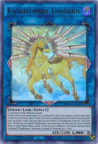 Yu-Gi-Oh! Knightmare Unicorn MP19-EN028 - Gold Sarcophagus Tin Mega Pack