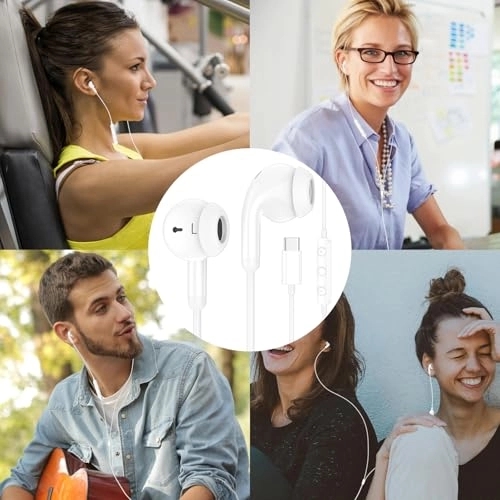 USB C Headphones - Wired Earbud