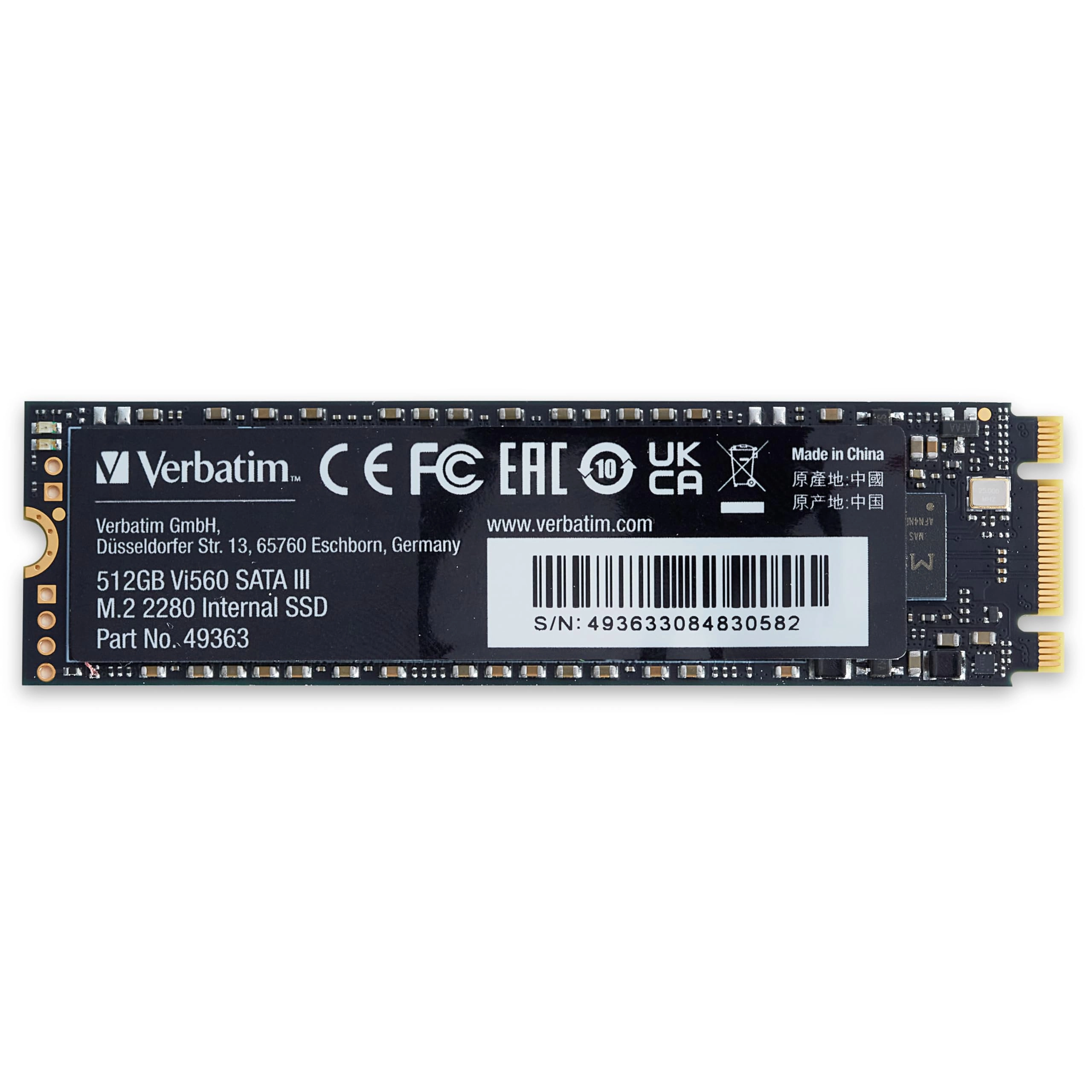 Verbatim VI550 S3 - 512GB M.2