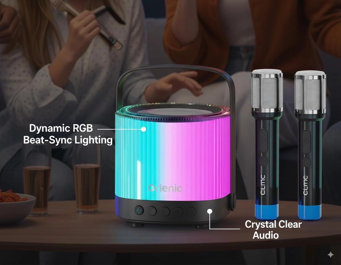 Portable Karaoke Machine - 2 7W