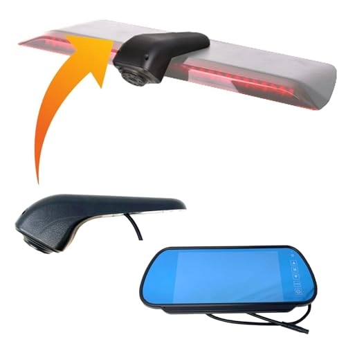 Dual Motorhome Reversing and Rearview Camera - Night vision Phono cabling 720p