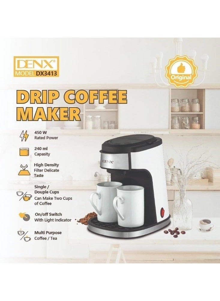 DX3413 - Single Double Cup Portable