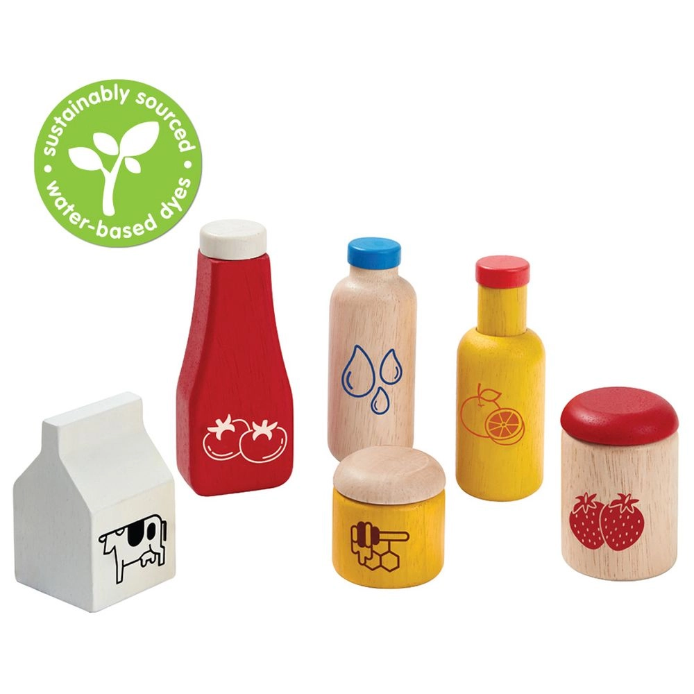 Food & Beverage Set - Wood (Klg-3432)