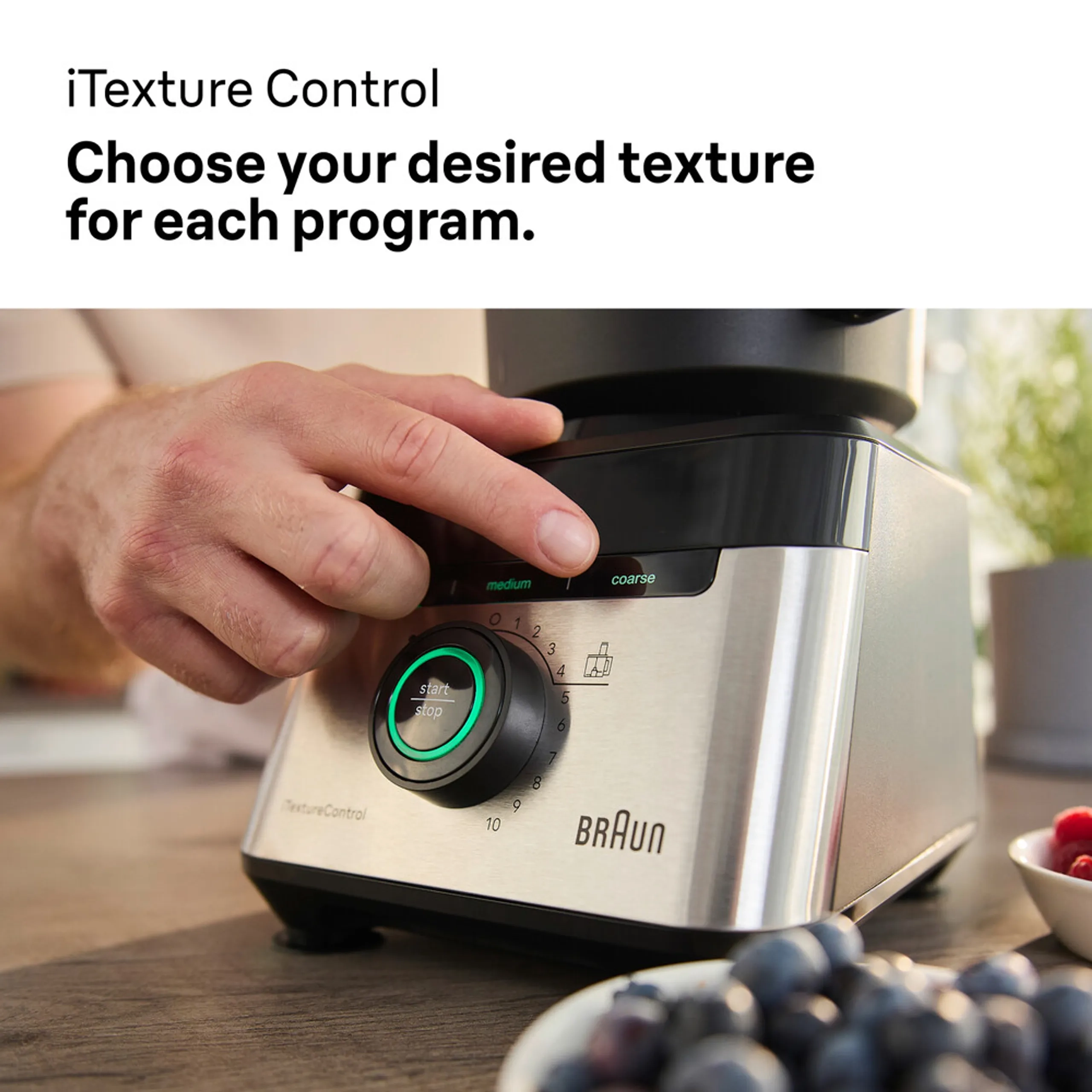 PowerBlend 7 - 10 speed settings 9 food programs TriAction technology