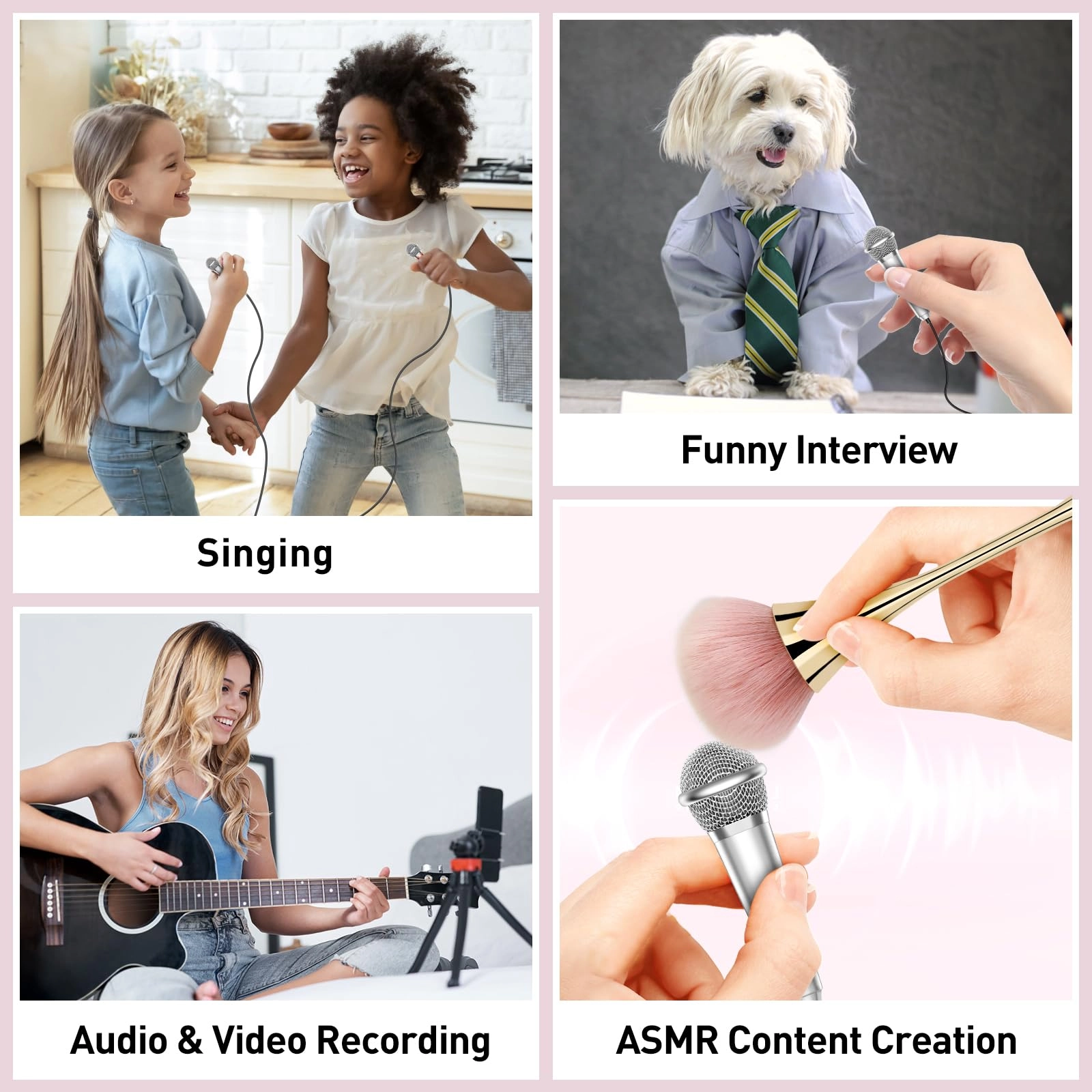 AG01 Wired Microphone Pack