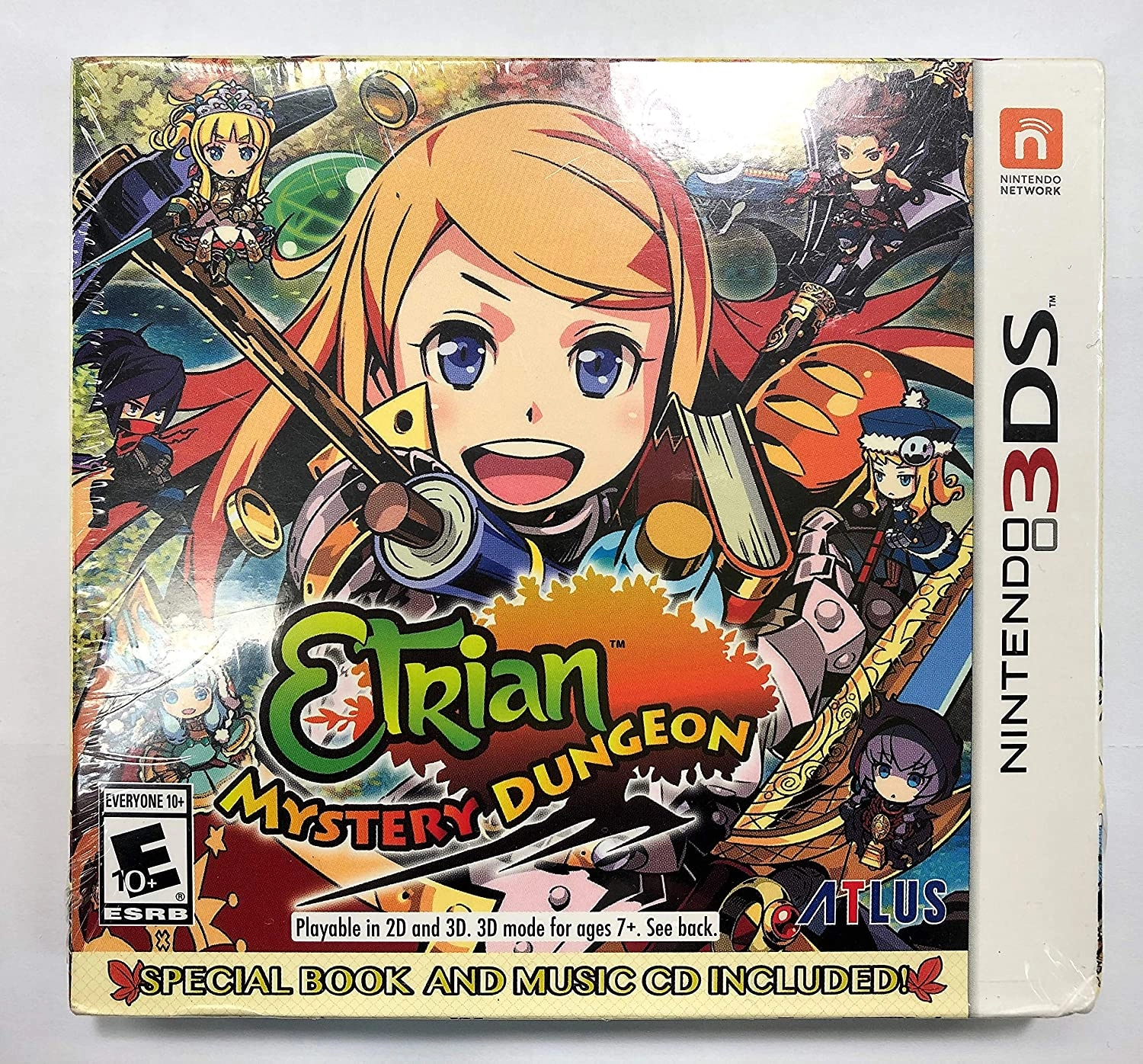 Nintendo Etrian Mystery Dungeon - First Print Launch Edition 3DS Bundle
