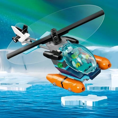 City Arctic Explorer Ship (60368) - Helicopter 7 Minifigures