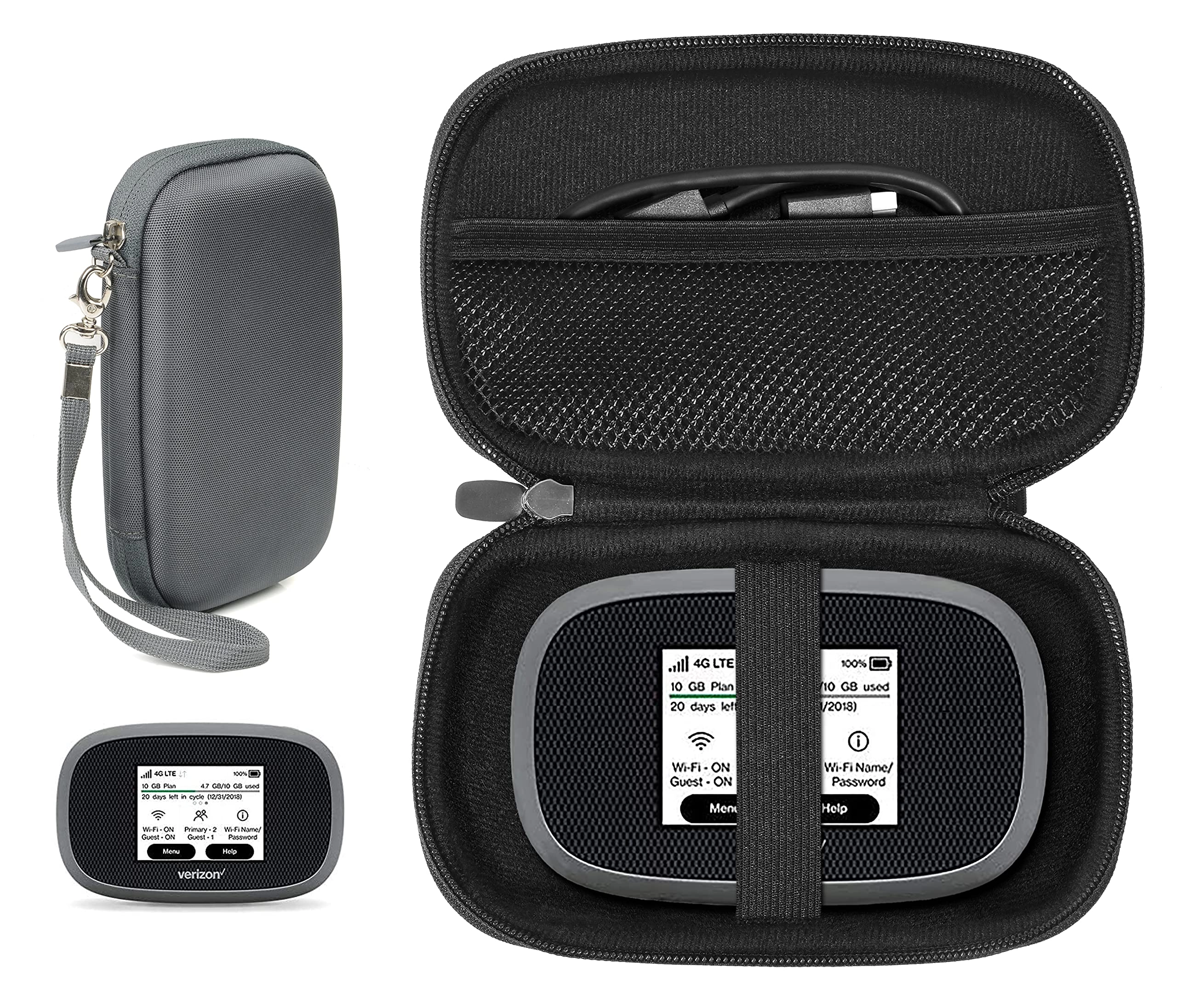 Alltravel WiFi Hotspot Booster Case - Jetpack 8800L 4G LTE mesh Pocket