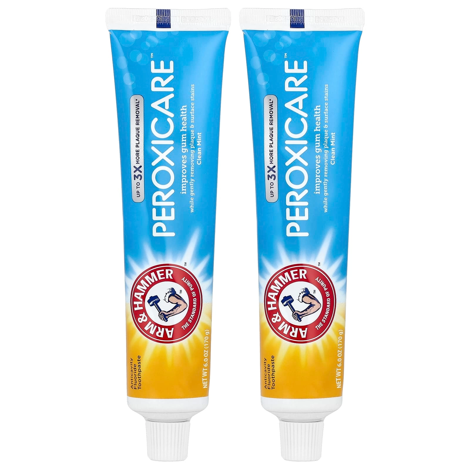 Arm & Hammer PeroxiCare Fluoride Clean Mint Toothpaste 2 years and older 170 g