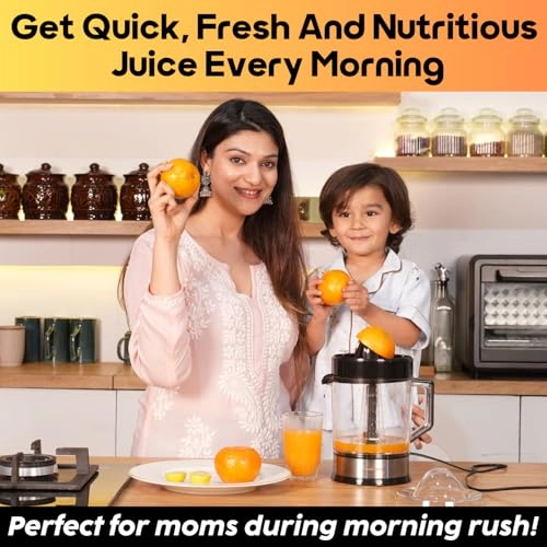 Electric Citrus Press Juicer - 40W 1200ml