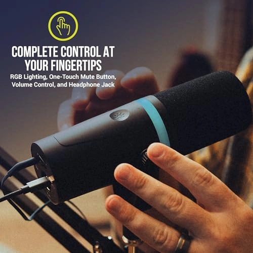 WF-BROADCASTBOOM-MIC USB+XLR Microphone
