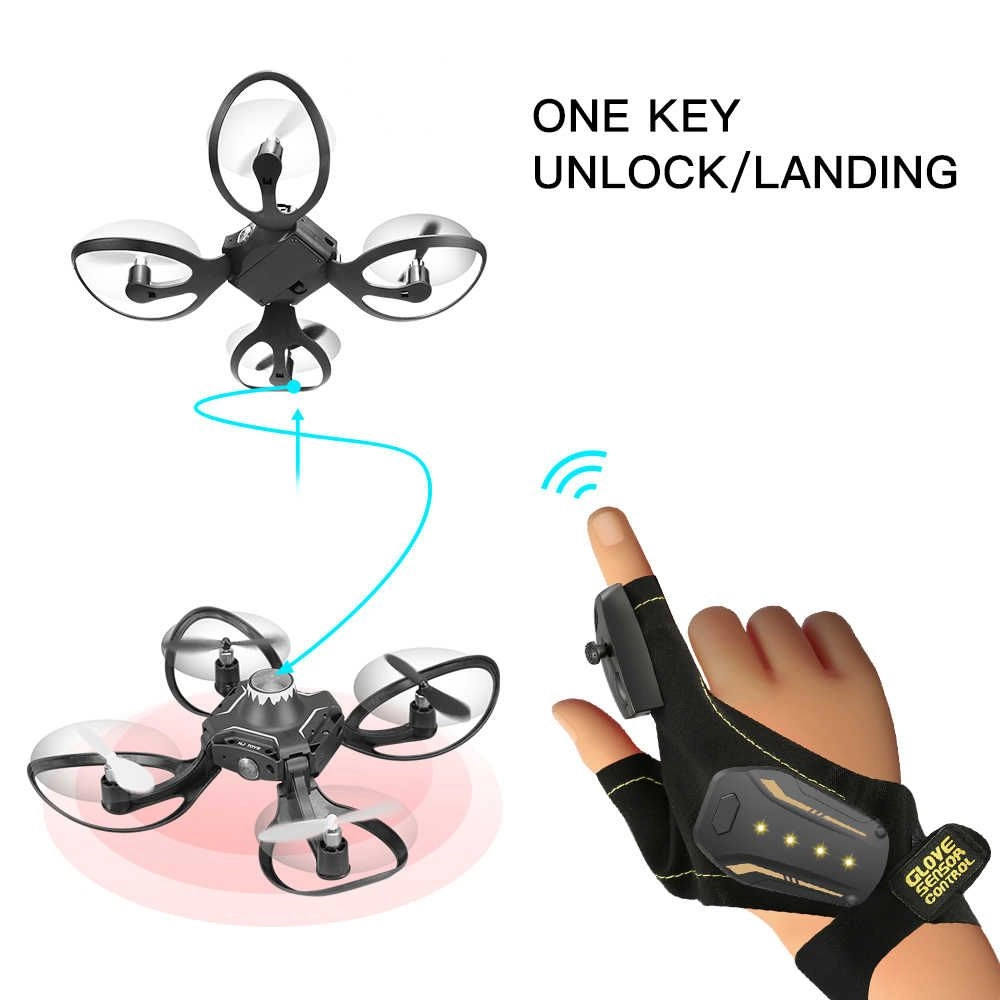 Sky Explorer 07 - Glove gesture controller, Foldable design, Safety frame