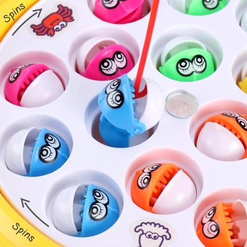 FIRSTCRY INTELLISKILLS Electronic Fishing Game - 20 pieces