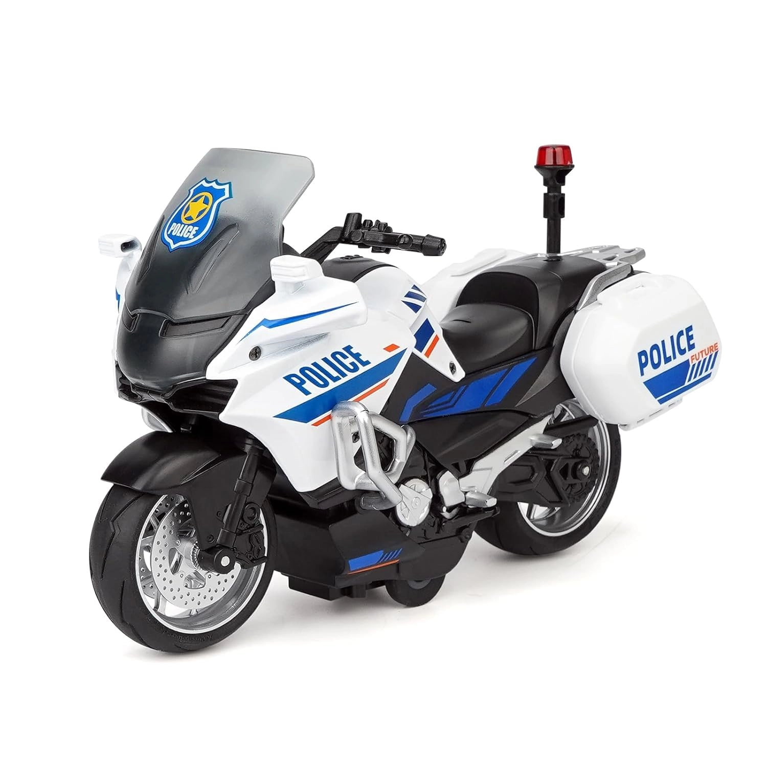 fexxa Police Motorcycle Toy - 1pcs