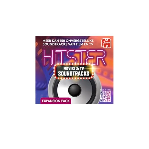 Jumbo Movies & TV Soundtracks Expansion Set - Dutch Adults Aged 16 and Up 150+ music cards