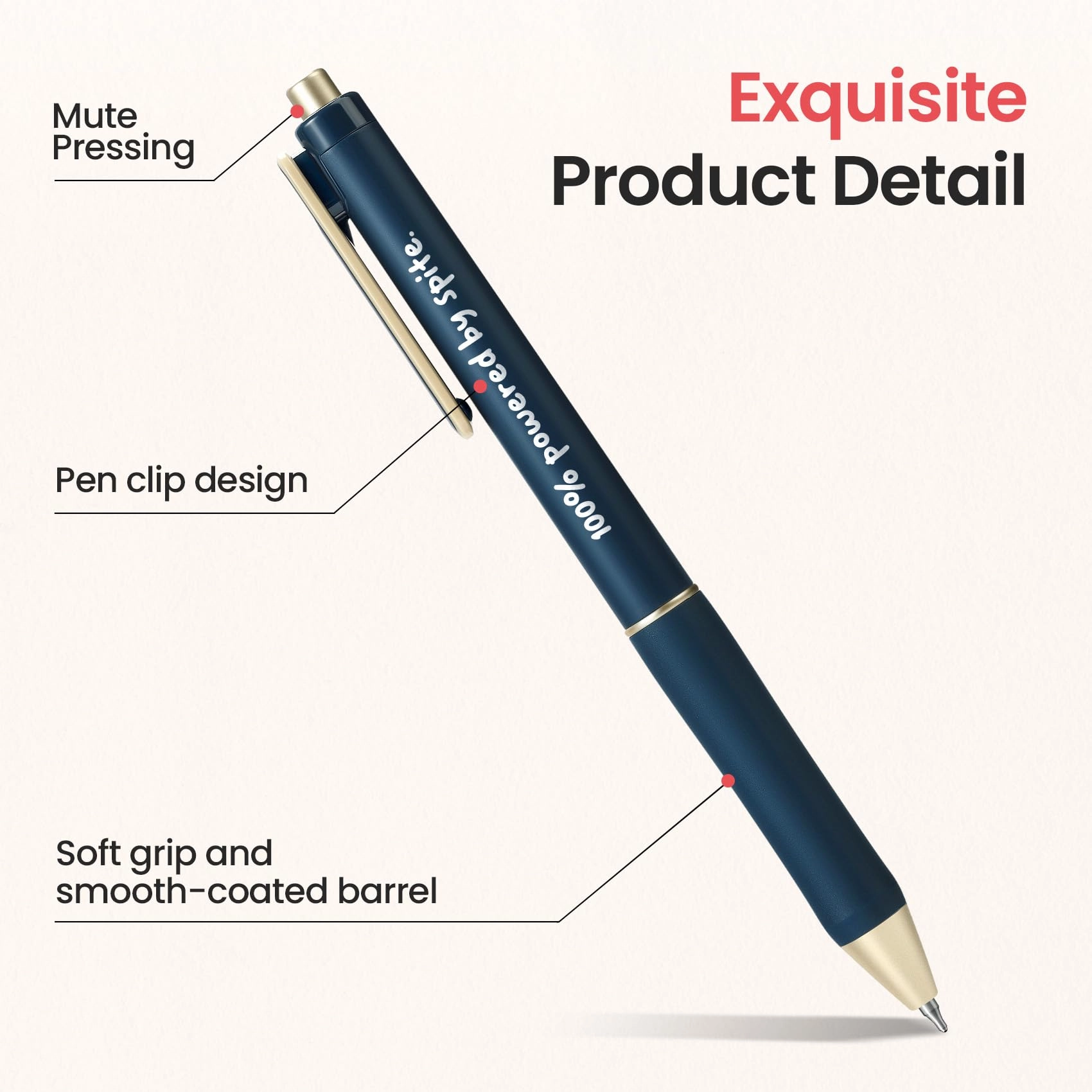 Gel Pens - 6 Pcs 0.5mm