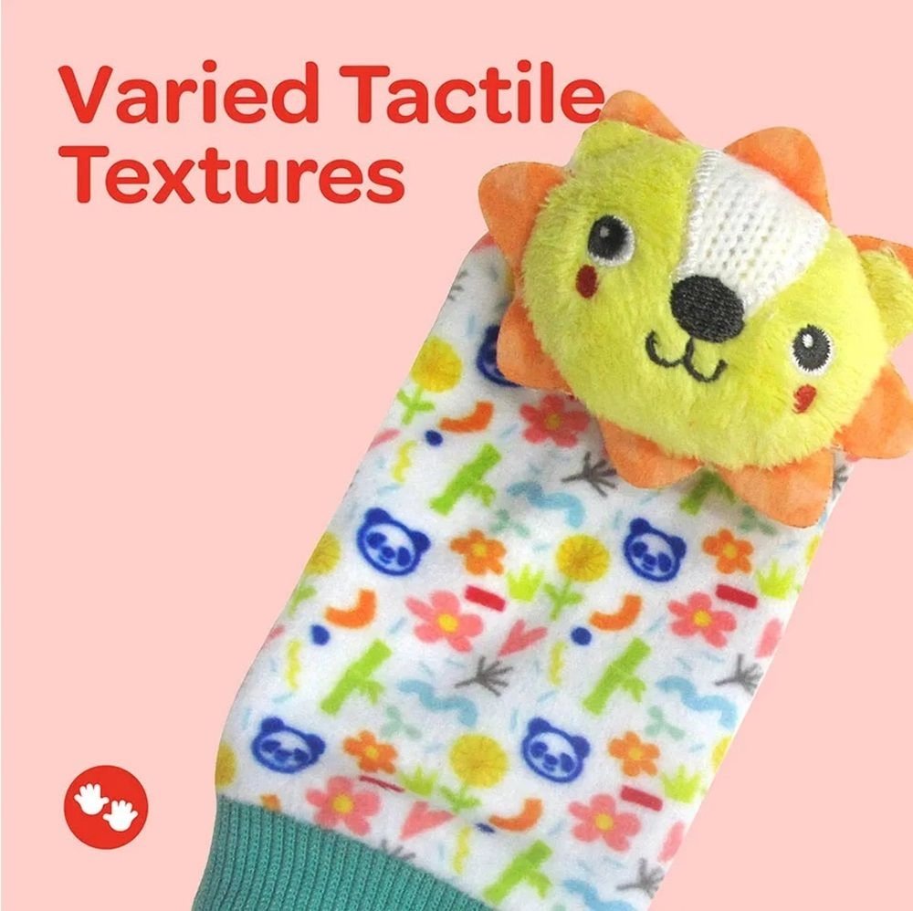 Foot And Wrist Rattle - 0 months fabric 4 pieces