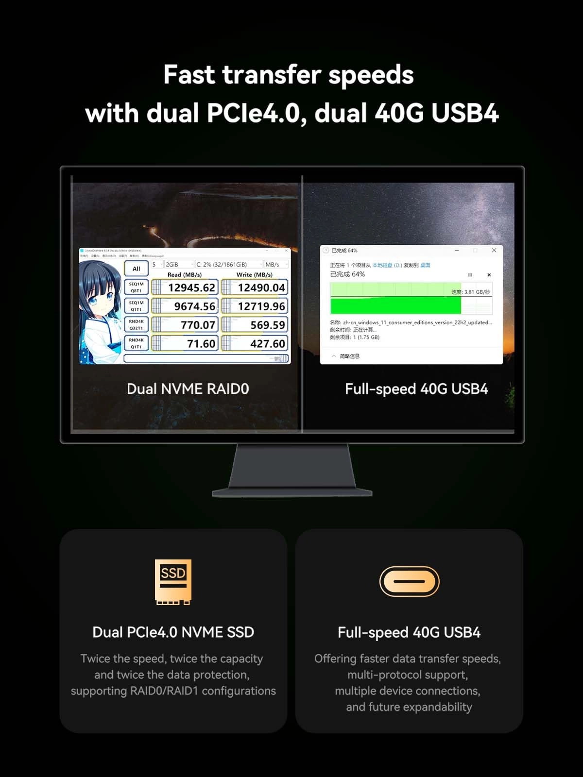 UM790 Pro - 7940HS 64GB 1TB