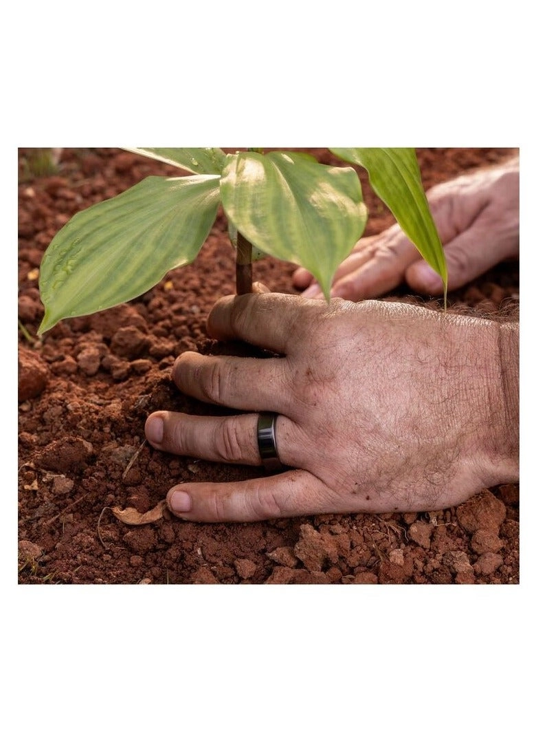 Ring AIR - 6 Days Battery Life Aster Black Size 9