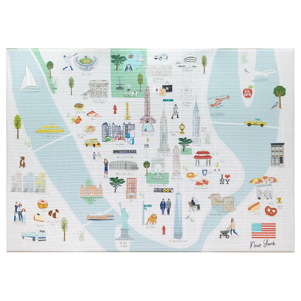 Milk It Baby New York City Tour Play Mat - 0 month