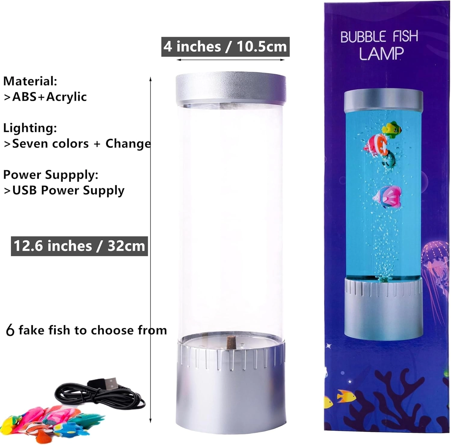 Bubble Fish Lamp