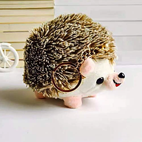 Hedgehog Mini Cute Cartoon 12 cm Plush - Hanging Keychain Light Green