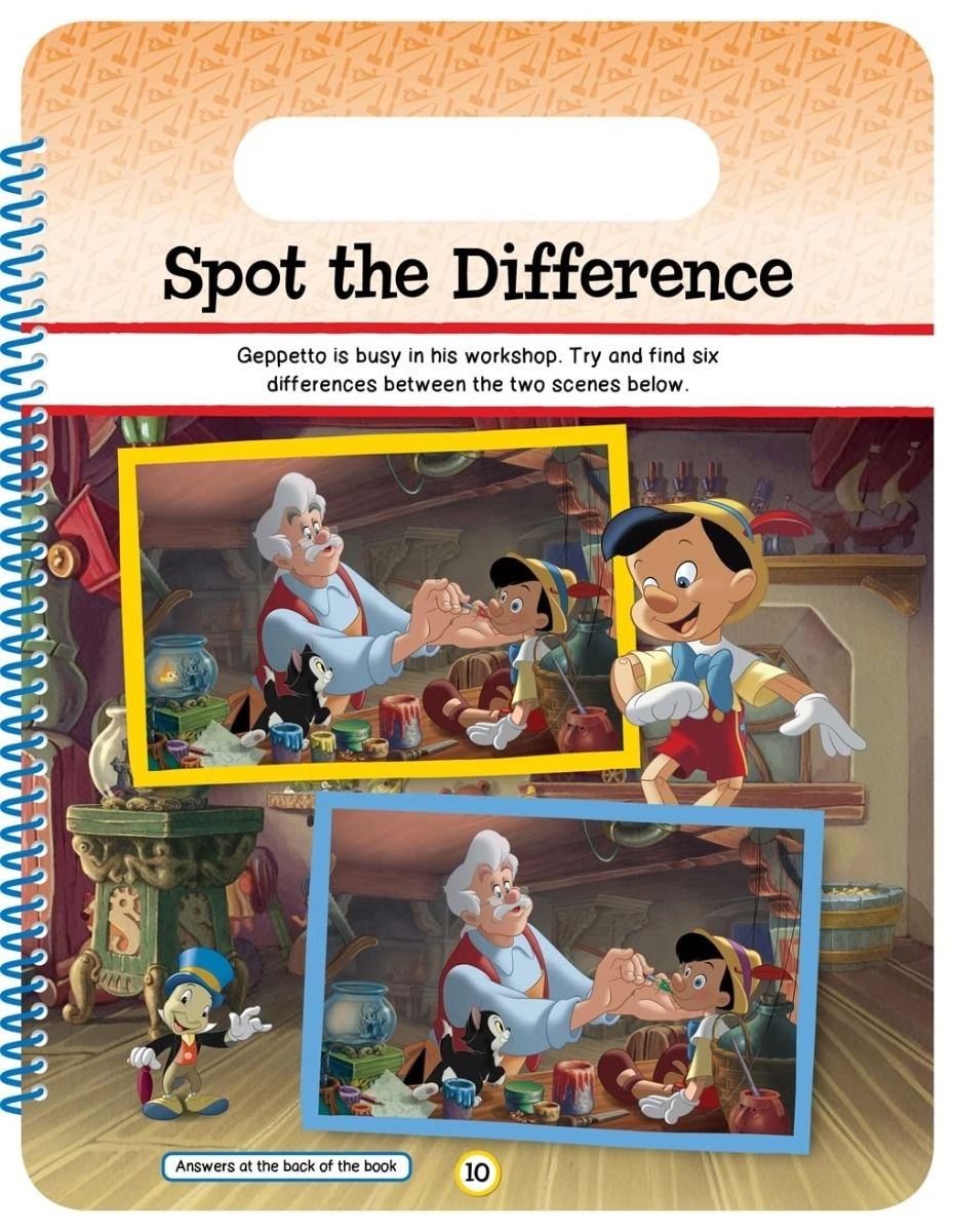 Pixar Wipe Clean Activities - 5+