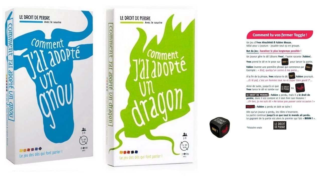 Blumie Shop How I Adopted a Gnou + How I Adopted a Dragon + How You Will Close Taggle - 8 years and up