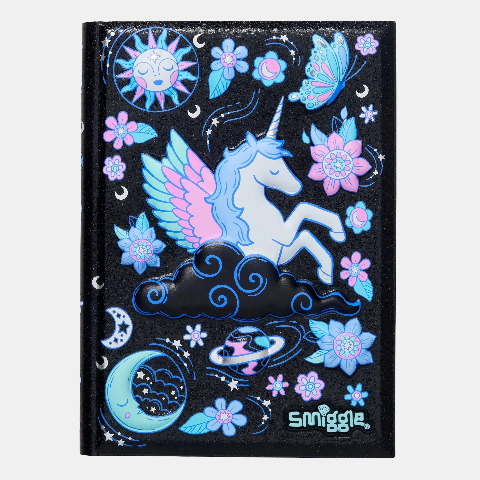 Smiggle Super Charge A5 - Lined 80 Sheets